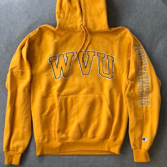 wvu champion hoodie
